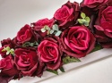 Stroik Kompozycja Kwiatów Sztucznych róż