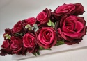 Stroik Kompozycja Kwiatów Sztucznych róż