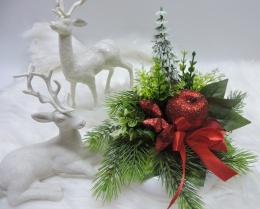 Stroik Świąteczny Bożonarodzeniowy na stół na Wigilię